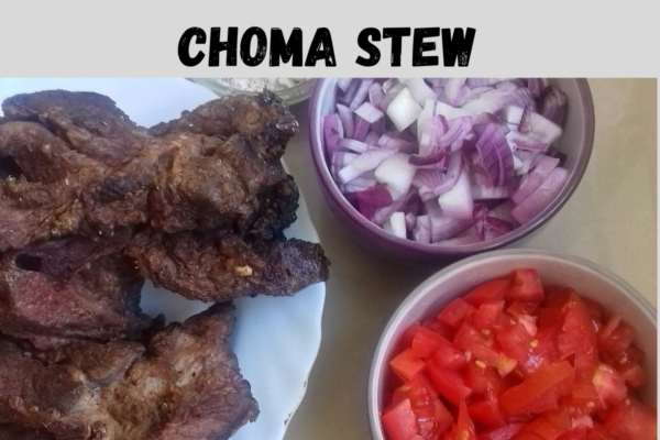 Simple ingredient for choma stew